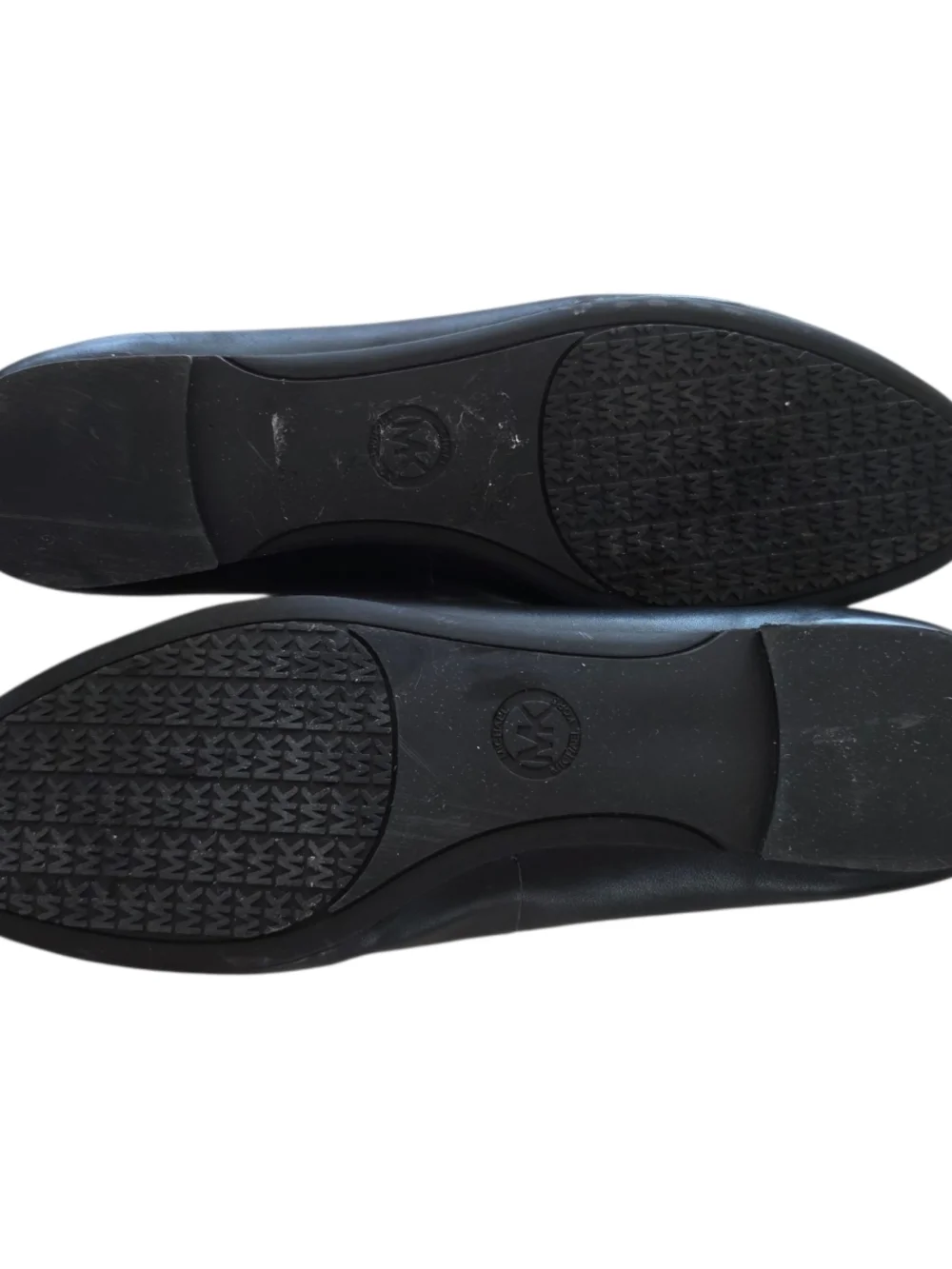 Michael Kors Black Quilted Insole Ballet Flats with Bow - Picture 3 of 10